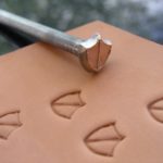 011-11 Duck track Leather stamp