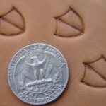 011-11 Duck track Leather stamp - Image 2