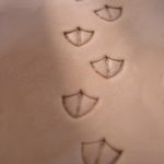 011-11 Duck track Leather stamp - Image 3