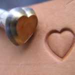 Heart MIDDLE size 10 mm 6/16'' Leather stamp