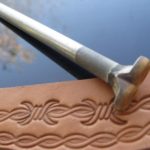 Wire Knot Leather Stamp imprint punch Decorating tool for Saddler maker and creatives