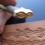 Wire Leather Stamp imprint punch Decorating tool for Saddler maker and creatives