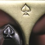 Spades Pik - Metal stamp