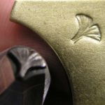 Ginkgo - Metal stamp