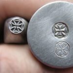 Cross - Metal stamp