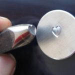 Heart 5 mm - Metal stamp - Image 2