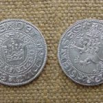 Coin replica Prague Groschen of Wenzel II. Aluminium - 10 pcs - Image 2