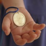 Navy pirate coins - Pendant