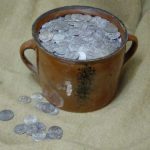 Coin replica Prague Groschen of Wenzel II. Aluminium - 10 pcs - Image 3