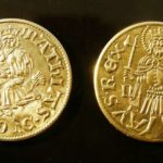 Replica of European gold coins Matthias Corvinus