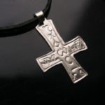 042-83 Replica of Byzantine cross of 9 century - 2 pcs