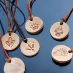 Leather medal