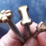 017-08 3 pcs set - Dog, Puppy Bone, Heart mini