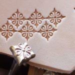 012-02 Ornament 11 x 11 mm Leather Stamp - Image 5