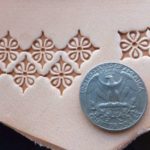 012-02 Ornament 11 x 11 mm Leather Stamp - Image 6