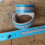 Tyrkis bracelet decorated by antic decor