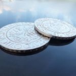 Jachymov Tolar coin replica of Thaler Gulden Aluminium- 2 pcs - Image 2