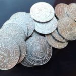 TREASURE - Medieval Jáchymov Tolar coin replica 14 pieces
