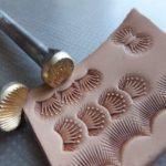 017-27 set - 2 pcs - Lined Borders Leather stamps