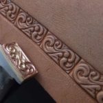 012-09 Rectangular Ornament Leather stamp - Image 2