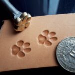 011-05 Dog paw 1/2´´ Leather stamp - Image 5