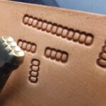 Beads Leather Stamp puch Decorating tool for Saddler maker and creatives