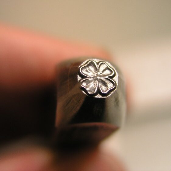 Cloverleaf Metal stamp