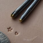 Texas star Leather Stamp punch Decorating tool for Saddler maker and creatives