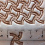Basket weave Leather Stamp punch Decorating tool for Saddler maker and creatives