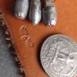 Micro oak leaves Leather Stamp punch Decorating tool for Saddler maker and creatives