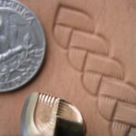 Braid Leather Stamp punch Decorating tool for Saddler maker and creatives