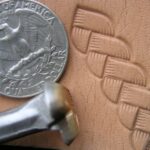 Braid Leather Stamp punch Decorating tool for Saddler maker and creatives
