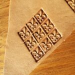 Fleur de lis Leather Stamp punch Decorating tool for Saddler maker and creatives