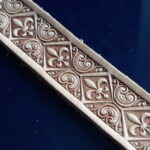 Fleur de lis Leather Stamp punch Decorating tool for Saddler maker and creatives