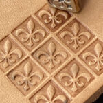 Lily Leather Stamp punch Decorating tool for Saddler maker and creatives