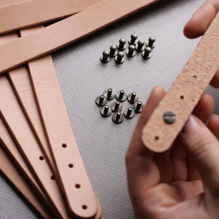 Leather bracelet blanks