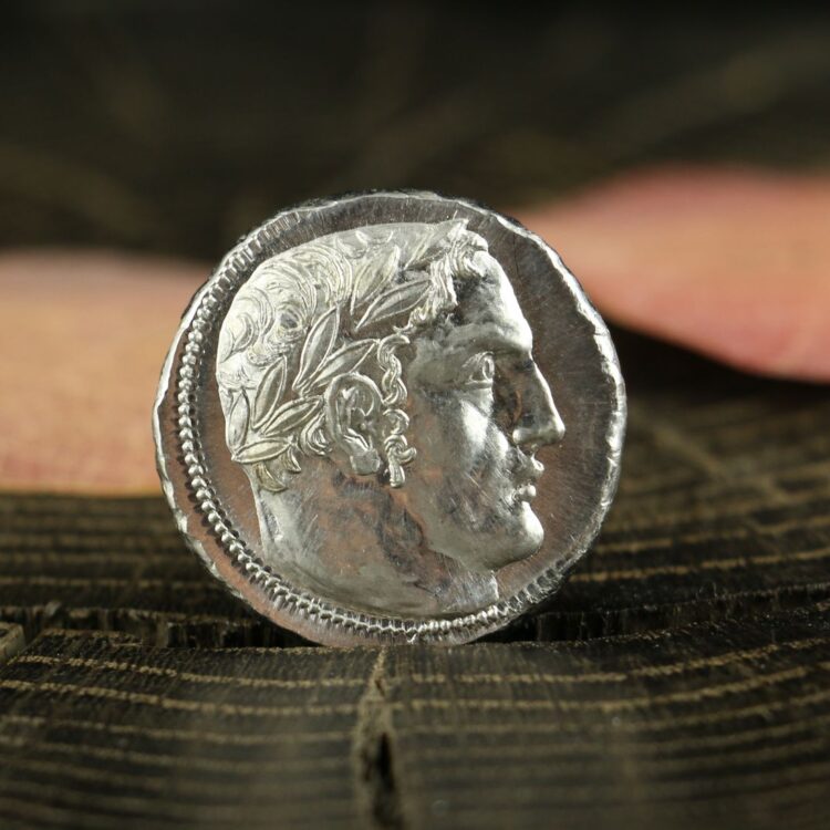 Shekel Tetradrachma pewter replica